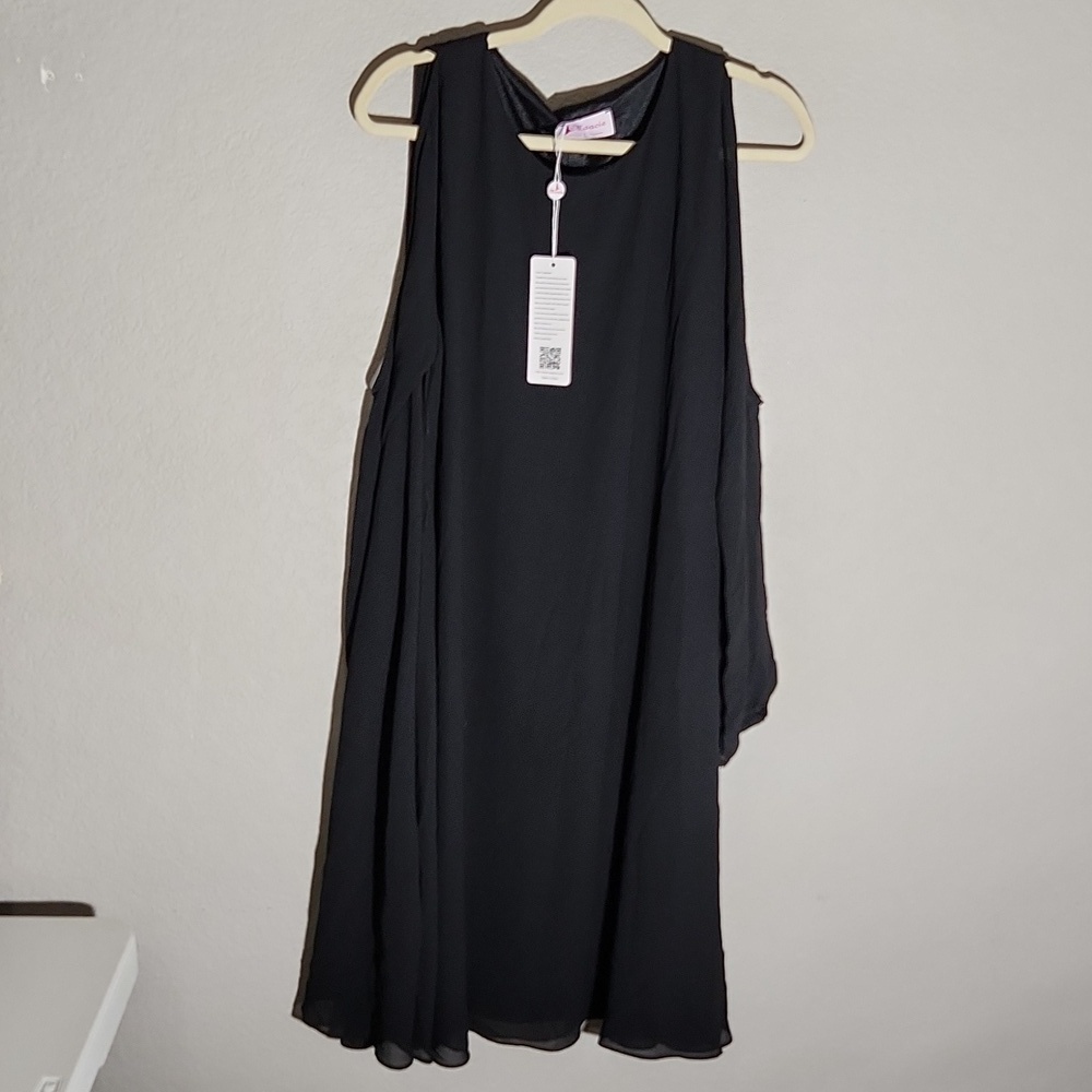 Marcie Maternity Dress Large Black New